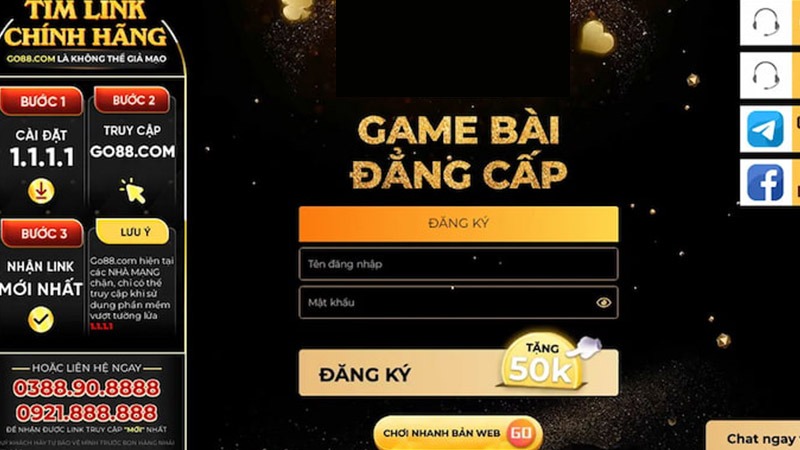 Hướng dẫn 4 bước tham gia cá cược tại Go88